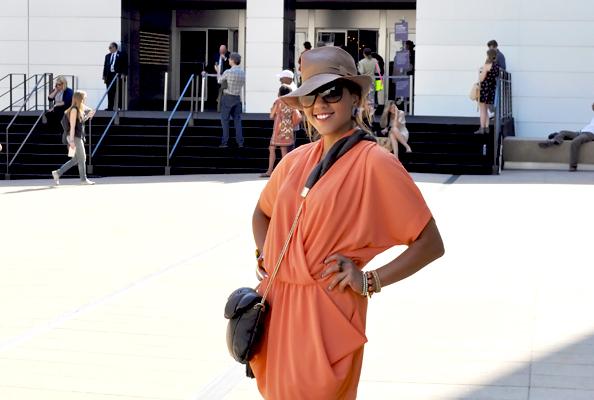 Tangerines & Fedoras on Day 2 at New York Fashion Week