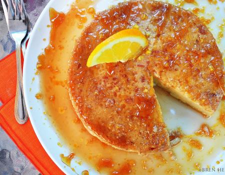 #FlanFriday: Orange Marmalade & Ginger Flan