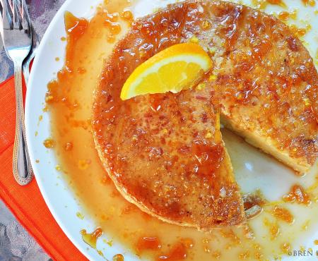 #FlanFriday: Orange Marmalade & Ginger Flan