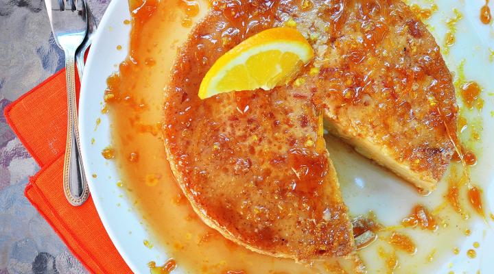 #FlanFriday: Orange Marmalade & Ginger Flan
