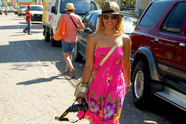 Caribbean Appropriate: Pink & Florals in Puerto Plata, DR