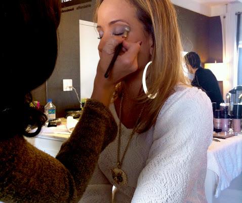 TRESemme Dolls Me Up For Falguni & Peacock Spring 13 Show & Tyson Beckford Loves My Dress