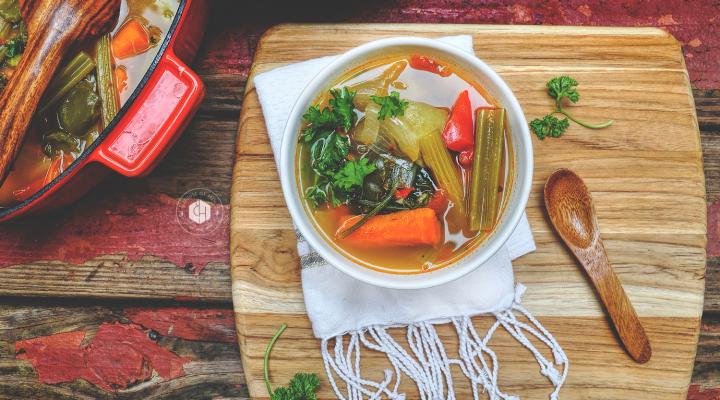 Perfect fall vegetable soup {Sopa de vegetales para el otoño}