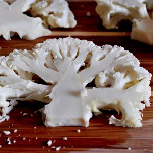 Pan Seared Cauliflower Steak & Couscous Salad {And a TV Segment}