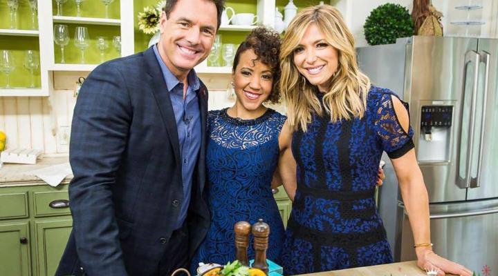 Bren Cooks Under Pressure and Celebrates the New Year on The Hallmark Channel “Home & Family”