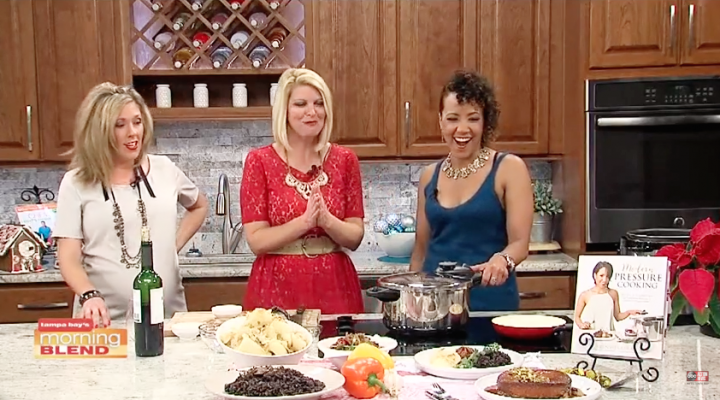 Bren Celebrates Christmas & the Holidays with Modern Pressure Cooking on ABC Tampa’s “Morning Blend”