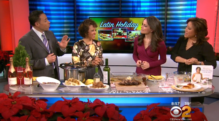 Bren Cooks a Latin Holiday Feast in the Pressure Cooker on CBS – NY