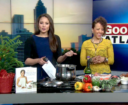 Bren Releases Her First Cookbook “Modern Pressure Cooking” with Holiday Feasting on FOX Good Day Atlanta