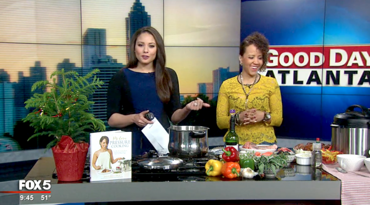 Bren Releases Her First Cookbook “Modern Pressure Cooking” with Holiday Feasting on FOX Good Day Atlanta