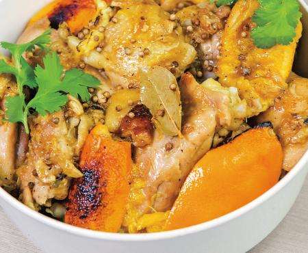 Orange-Ginger Chicken With Lotsa Flava