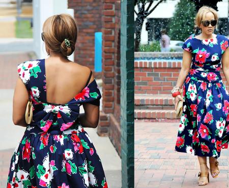 Girl in a Blue Dress