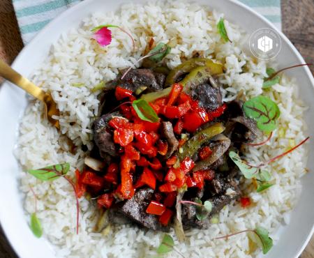 Higado a la Italiana, or Liver a la Italiano 