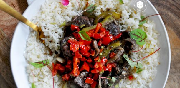 Higado a la Italiana, or Liver a la Italiano 