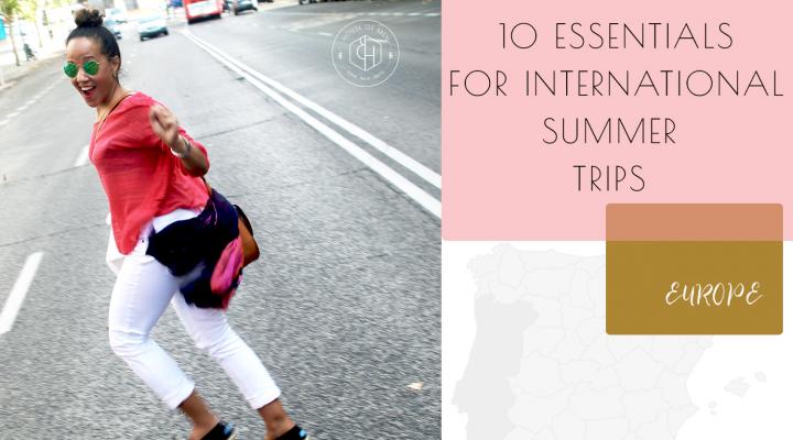 {B! Fly} 10 Must-Have Goodies for International Trips: Spain Edition
