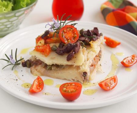 {All Around Latin America} Peruvian Vegan Potato Gratin Celebration of Hispanic Heritage Month