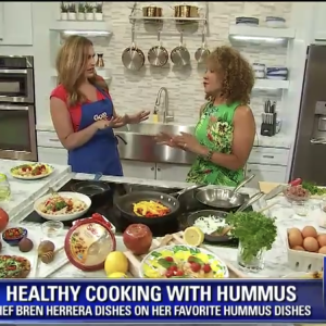Hummus Bowls, Toast and Flatbread Cooking Segment on FOX 5 “Good Day D.C.”