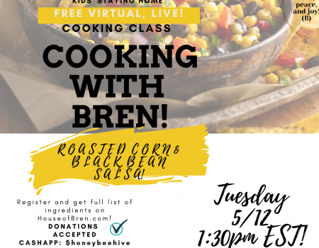 FREE Online Kids’ Cooking Class with Bren