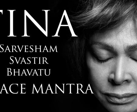 Tina Turner Sings Sarvesham and Offers Peace