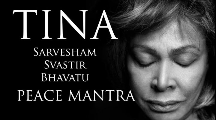 Tina Turner Sings Sarvesham and Offers Peace