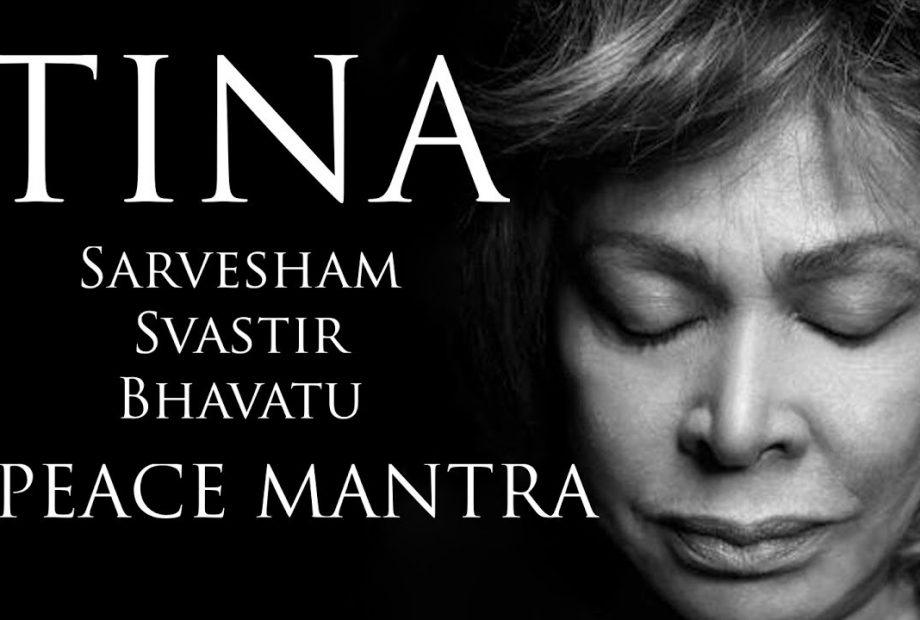 Tina Turner Sings Sarvesham and Offers Peace