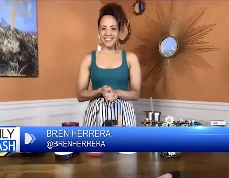 {VIDEO} How to Make DIY Candles on the Daily Flash!