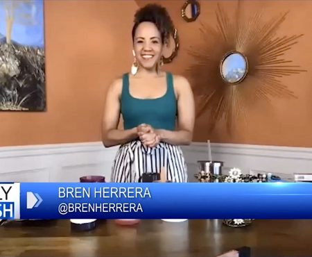 {VIDEO} How to Make DIY Candles on the Daily Flash!