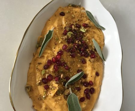 Roasted Butternut Squash Purée in Celebration of Kwanzaa