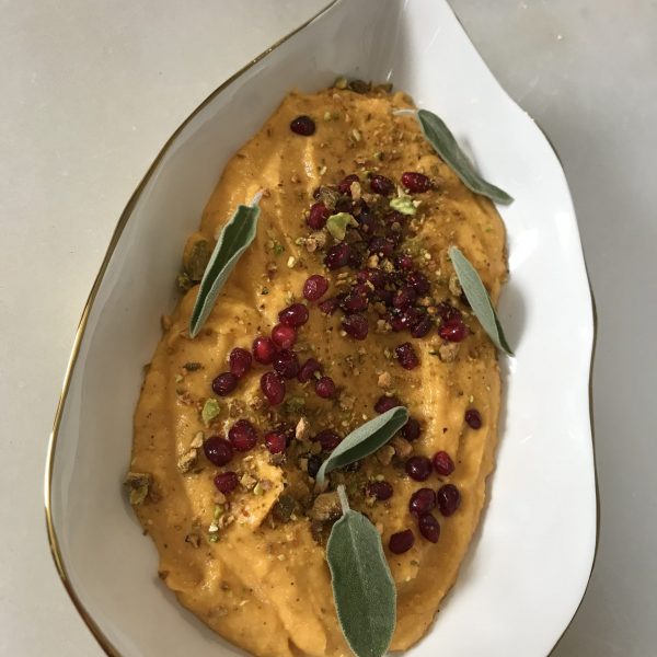 Roasted Butternut Squash Purée in Celebration of Kwanzaa